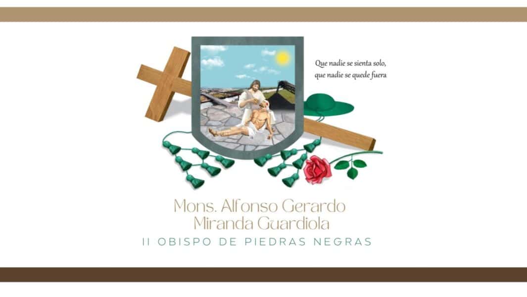 II obispo de Piedras Negras confirma significado de  blasón episcopal