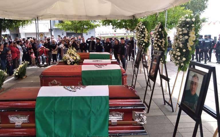 Abatido en el cumplimiento de su deber