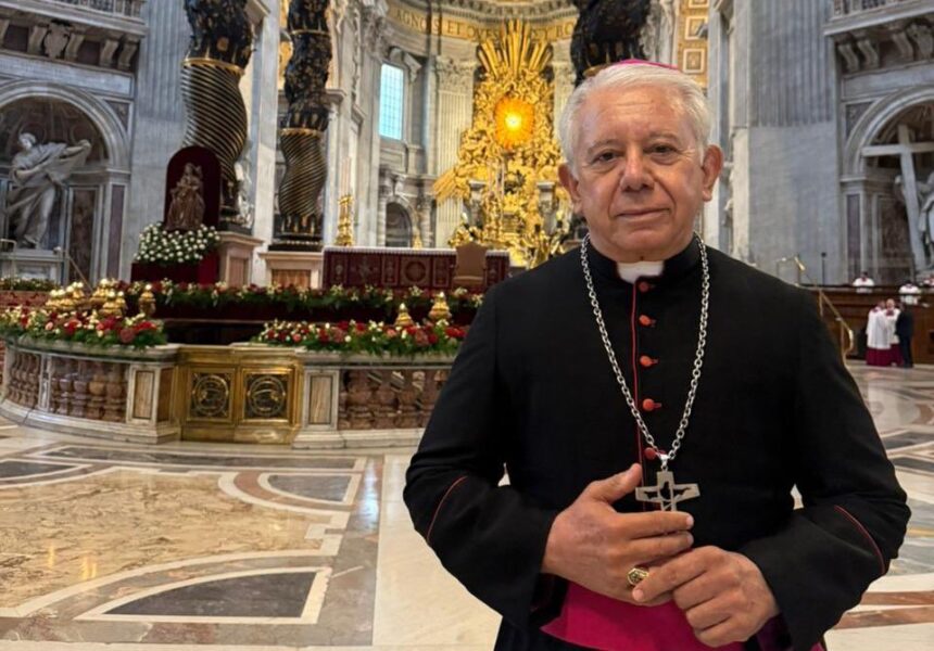 Presidente de los obispos de México en misa del cónclave: “Estar aquí es una bocanada de esperanza que quiero llevar a México”