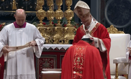 León XIV Impone palio a tres arzobispos mexicanos en la Basílica de San Pedro