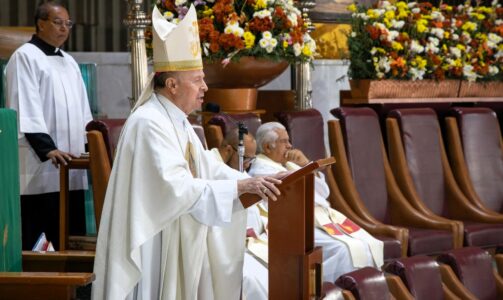 El clamor por la paz del obispo de Apatzingán en Basílica de Guadalupe