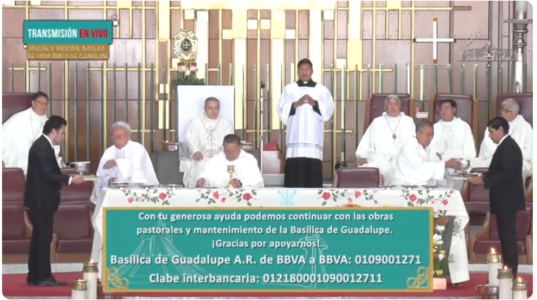 Mayo 2026. Donativos a Basílica.