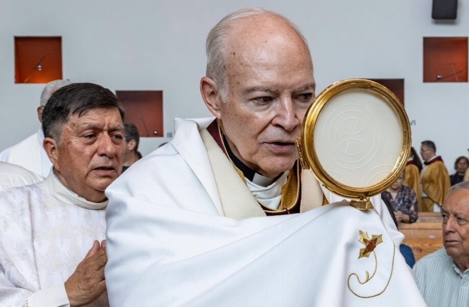 Corpus Christi… Cuando el arzobispo Carlos Aguiar fue vencido por el miedo