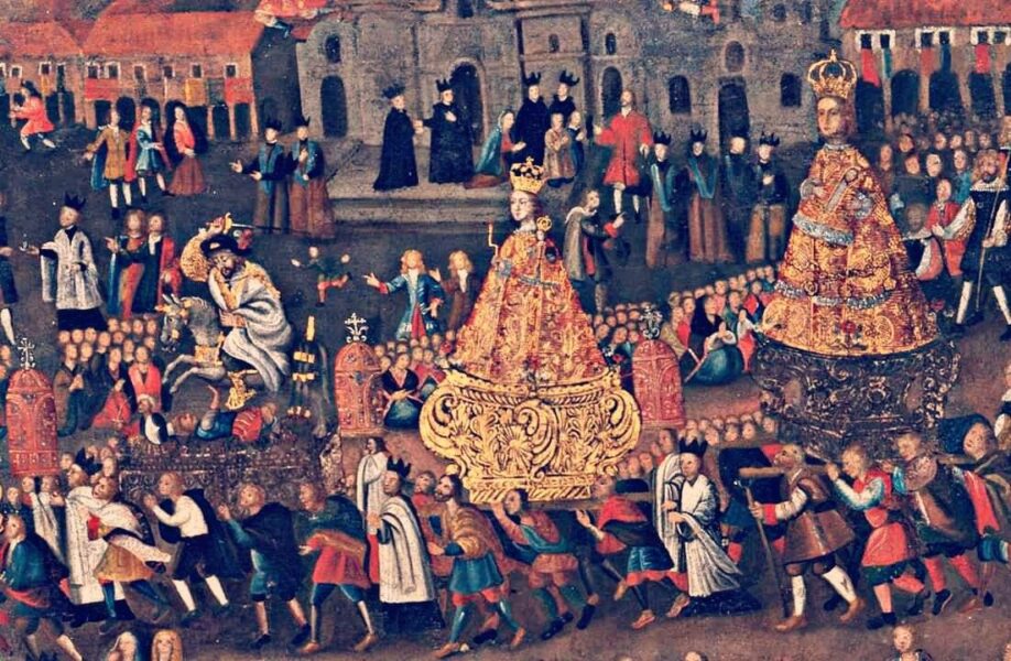 La más importante fiesta del imperio español
